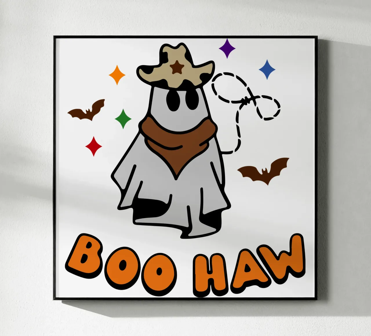 boo haw cowboy metacrilato de ersanim