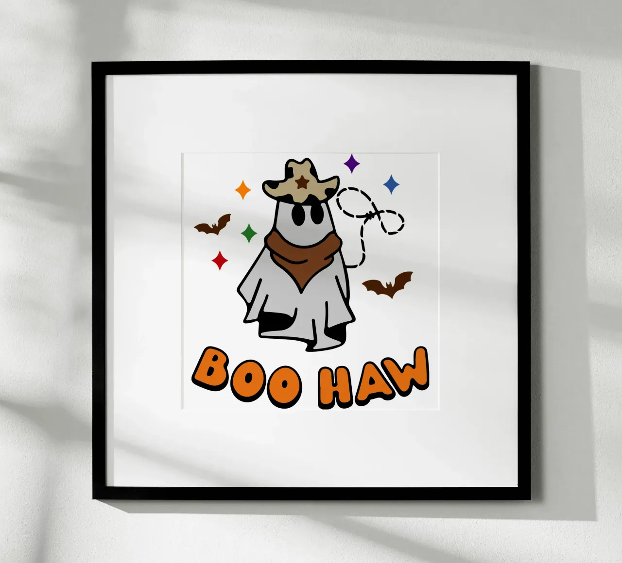 cowboy boo haw poster da ersanim