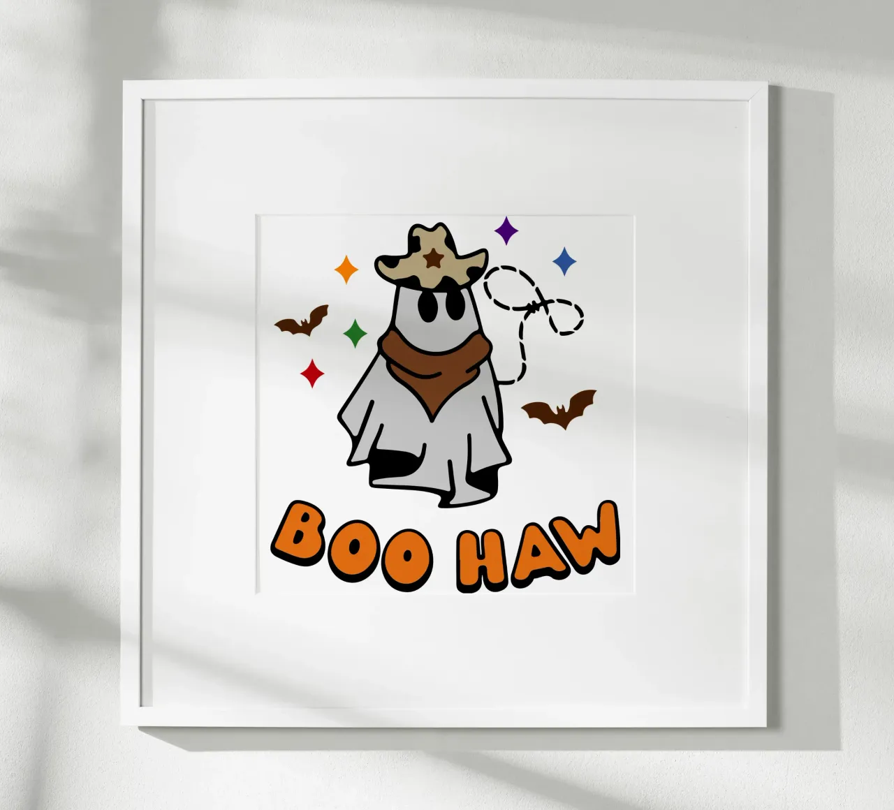 cowboy boo haw poster da ersanim