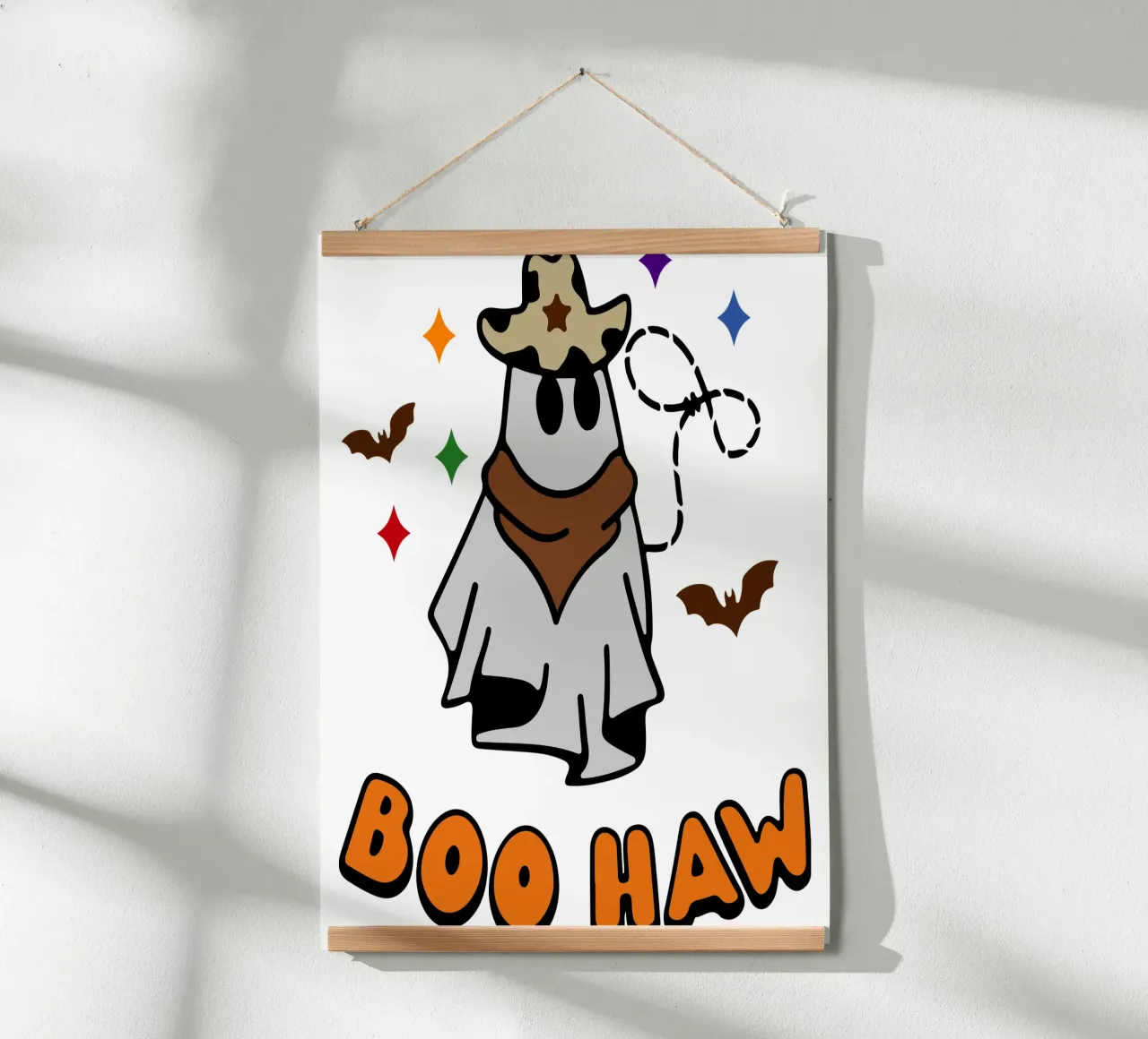 cowboy boo haw poster da ersanim