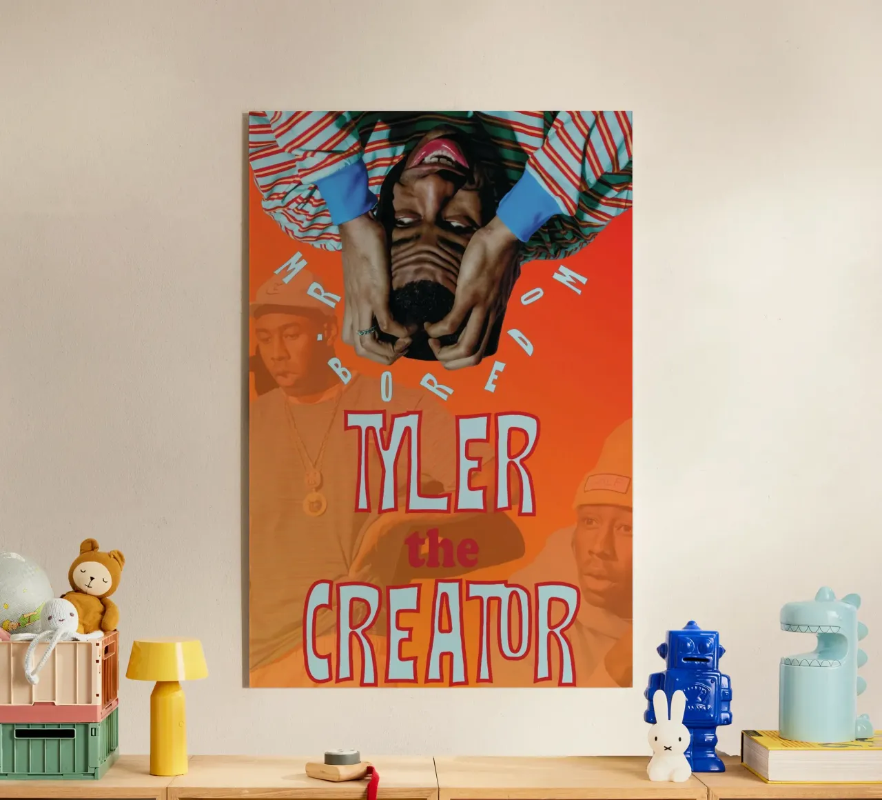 MR. BOREDOM Poster Acryl-Glas von edanfargol