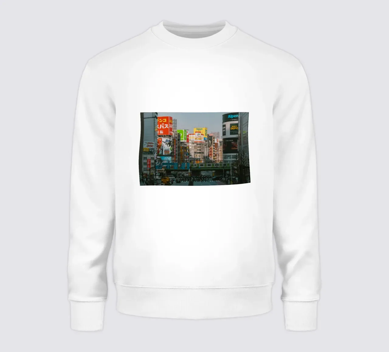 Atardecer en Shinjuku, Tokio sudadera de Marcel Bisig