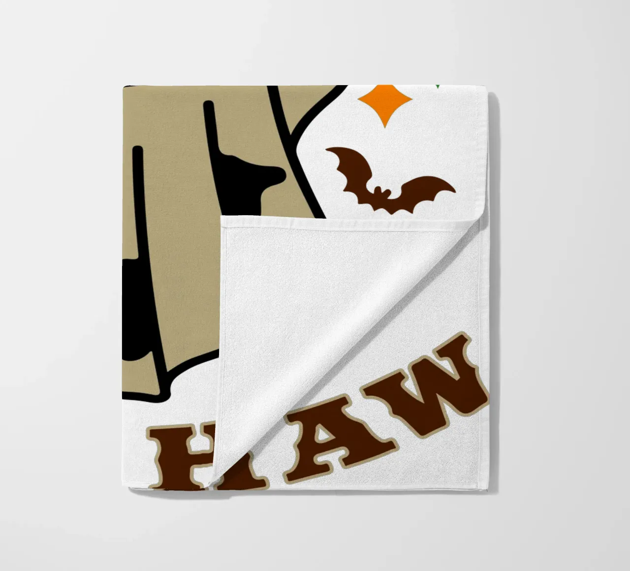 boo haw funny vector toalla de playa de ersanim