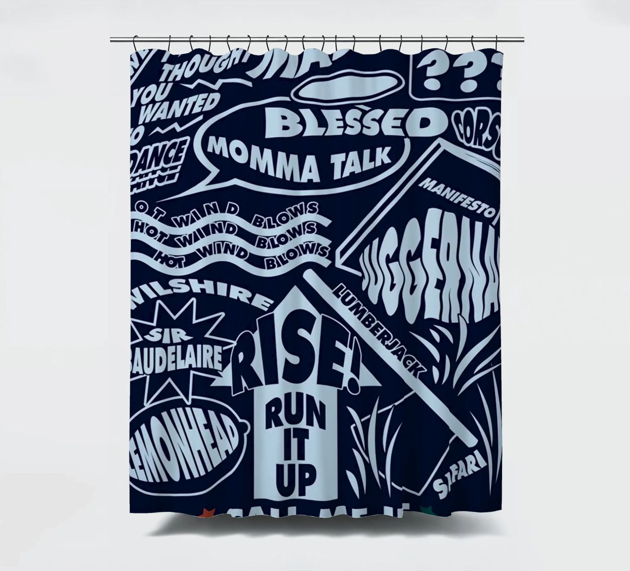 Call Me If You Get Lost Poster tenda da doccia da edanfargol