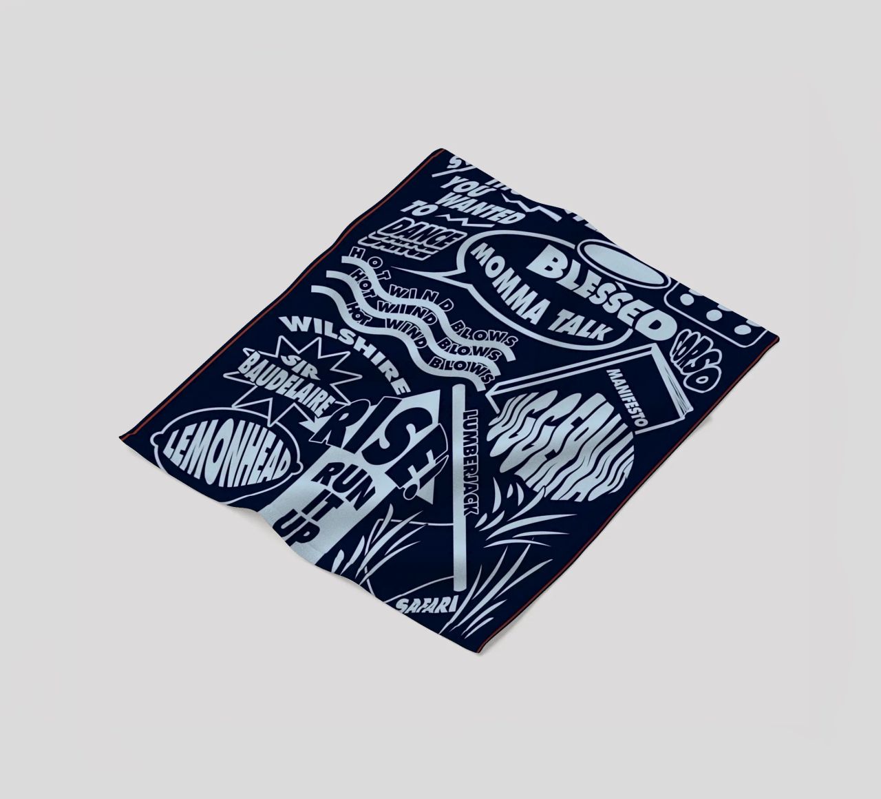 Call Me If You Get Lost Poster coperta in pile da edanfargol