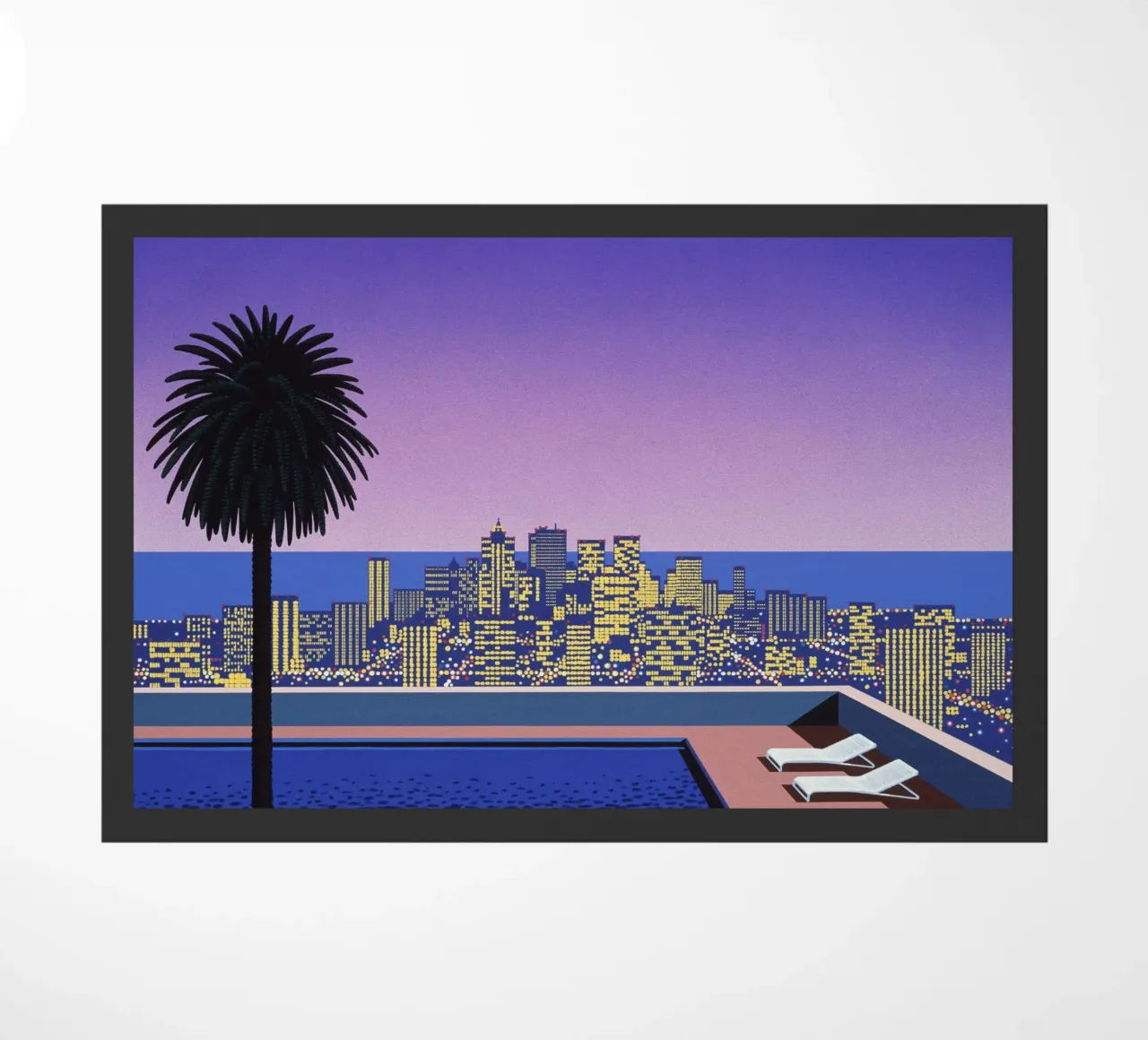 Hiroshi Nagai - Pool at Sidney art zerbino da Best Selling