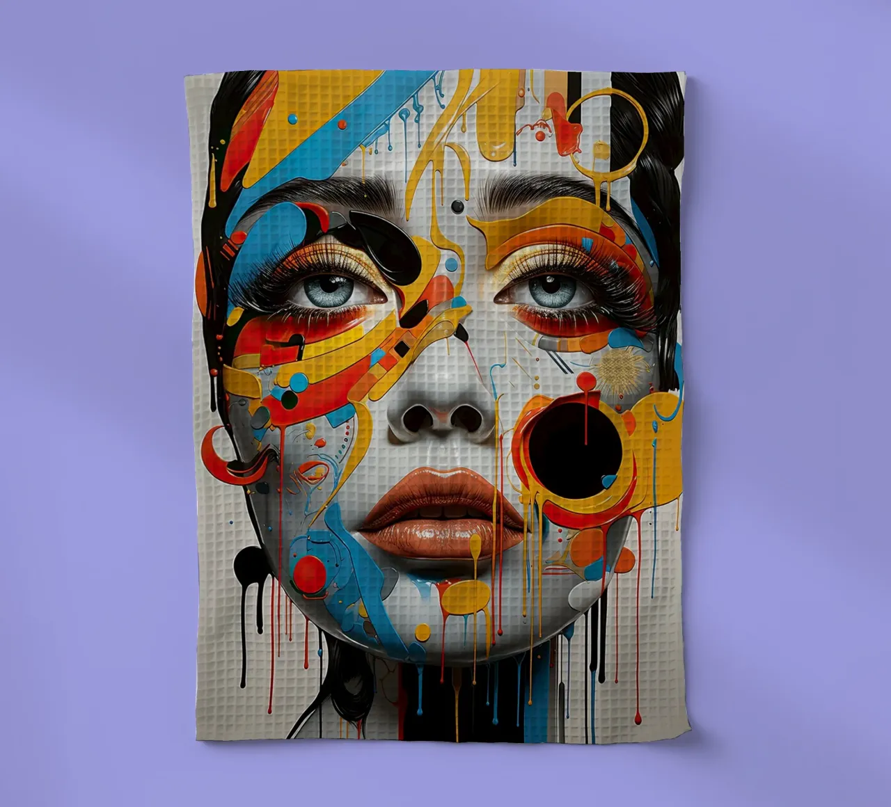 Art mural d'Imagine torchon de Imagine