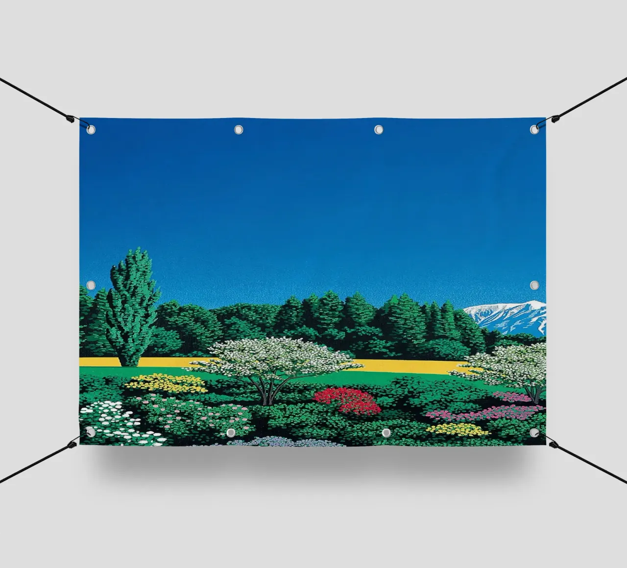 Hiroshi Nagai Japanese Landscape telo in pvc da Best Selling
