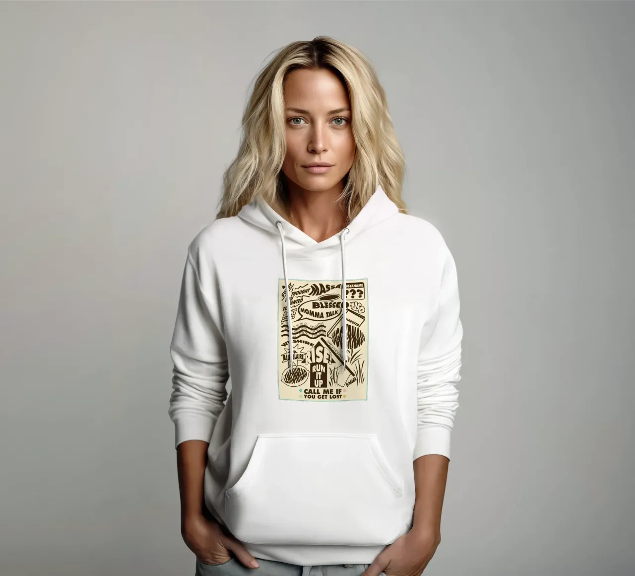 Call Me If You Get Lost Other Version Hoodie von edanfargol