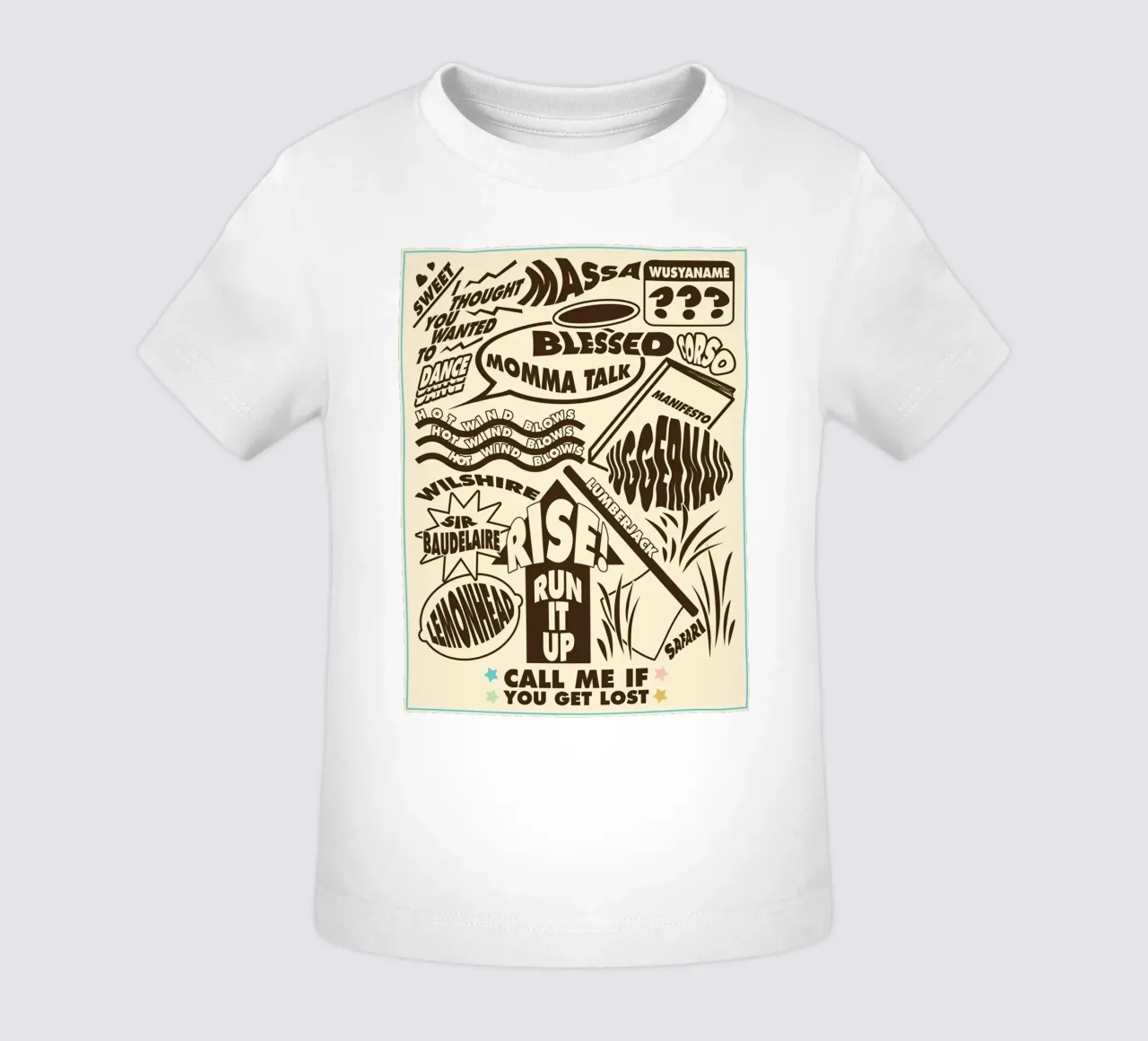 Call Me If You Get Lost Other Version camiseta de bebé de edanfargol