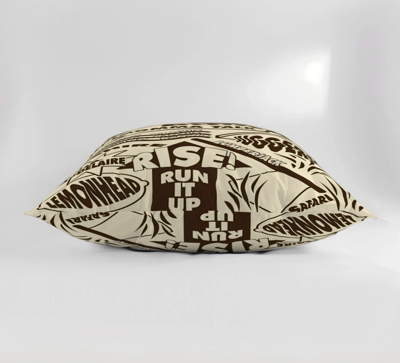 Call Me If You Get Lost Other Version decorative cushion by edanfargol
