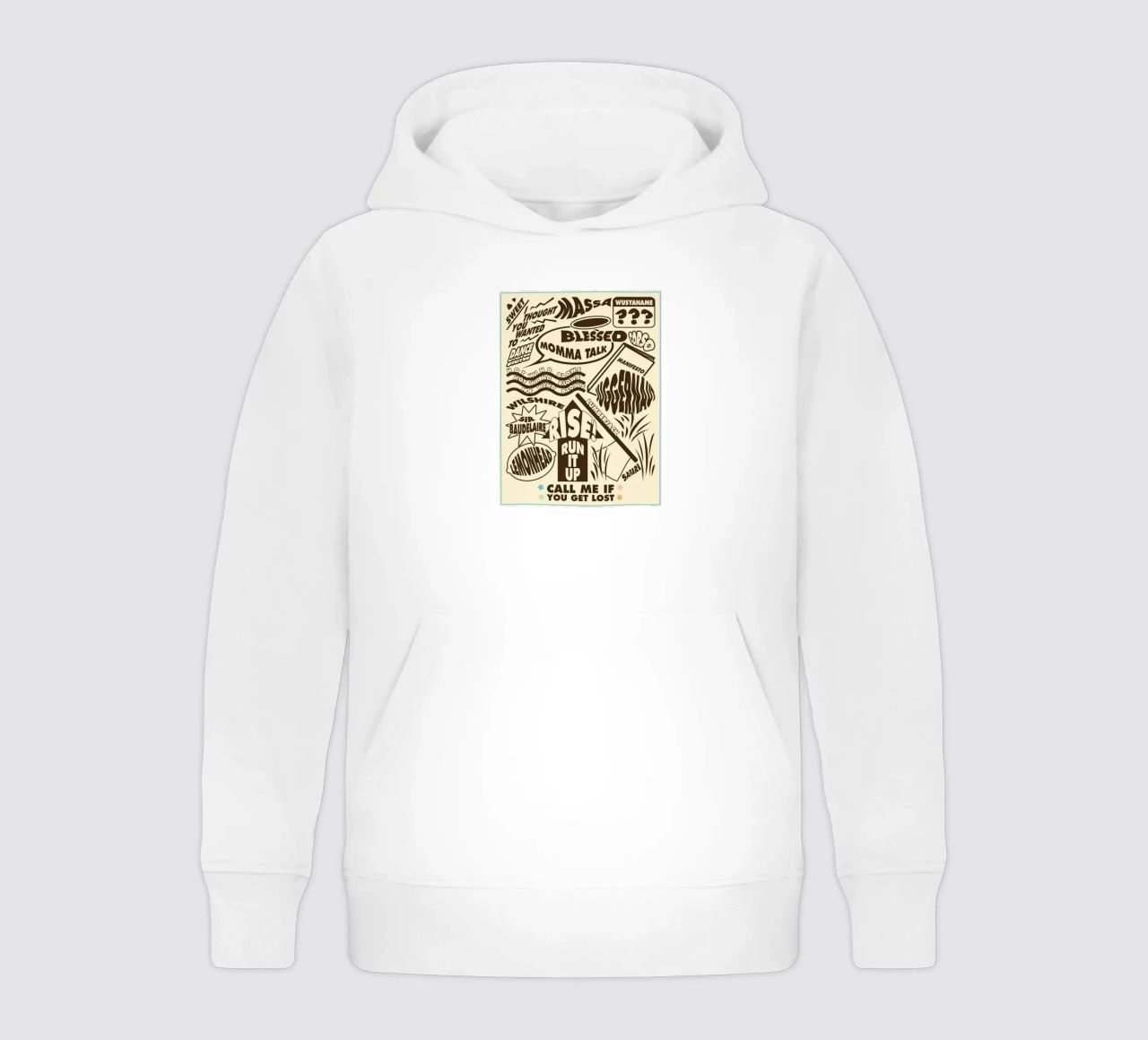 Call Me If You Get Lost Other Version felpa bambino con cappuccio da edanfargol