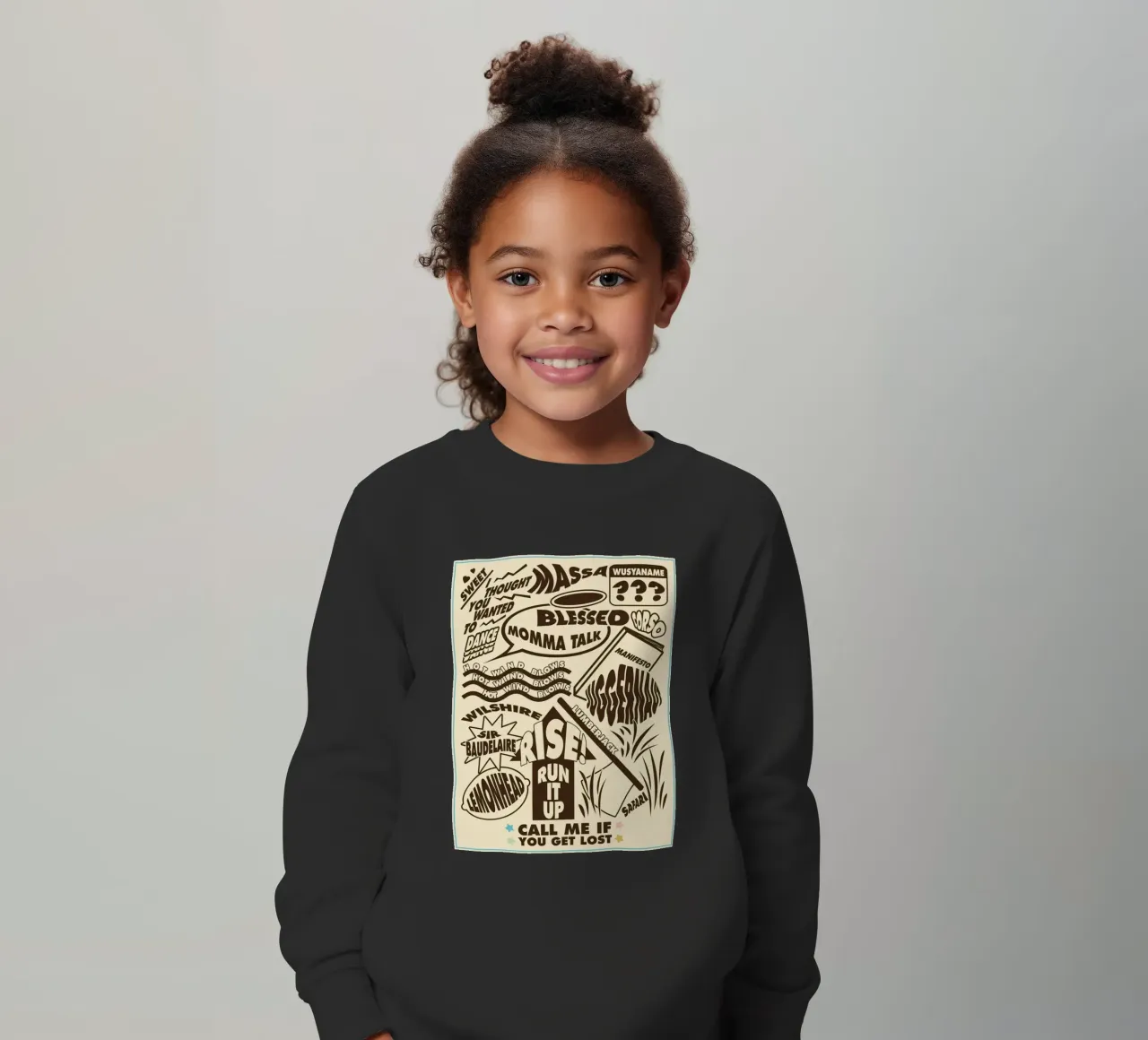 Call Me If You Get Lost Other Version felpa bambino da edanfargol