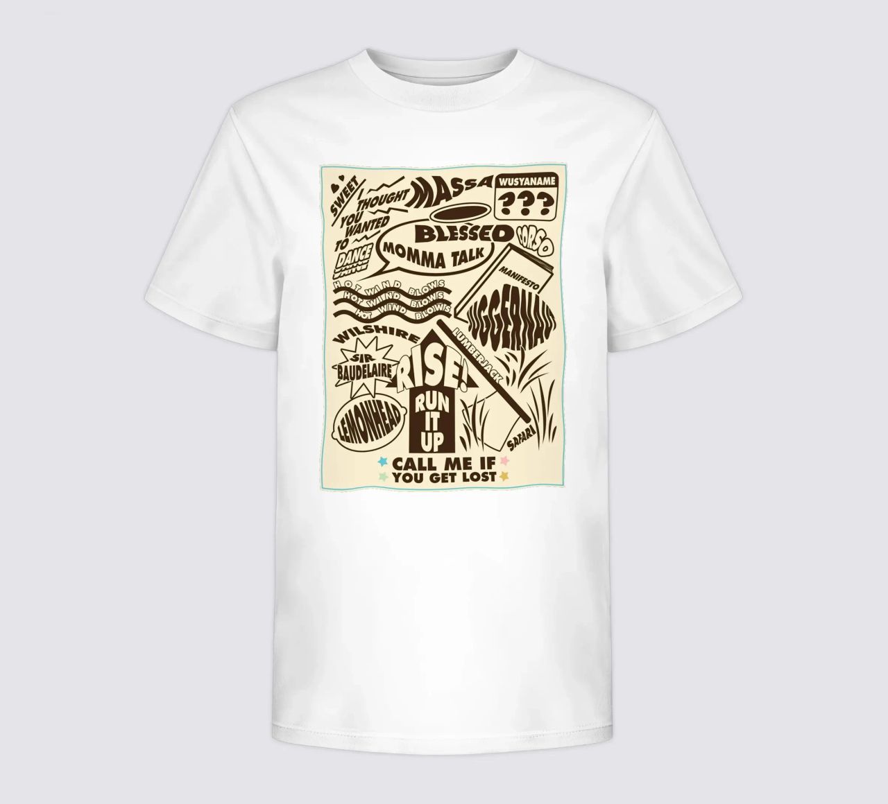 Call Me If You Get Lost Other Version t-shirt bambini da edanfargol