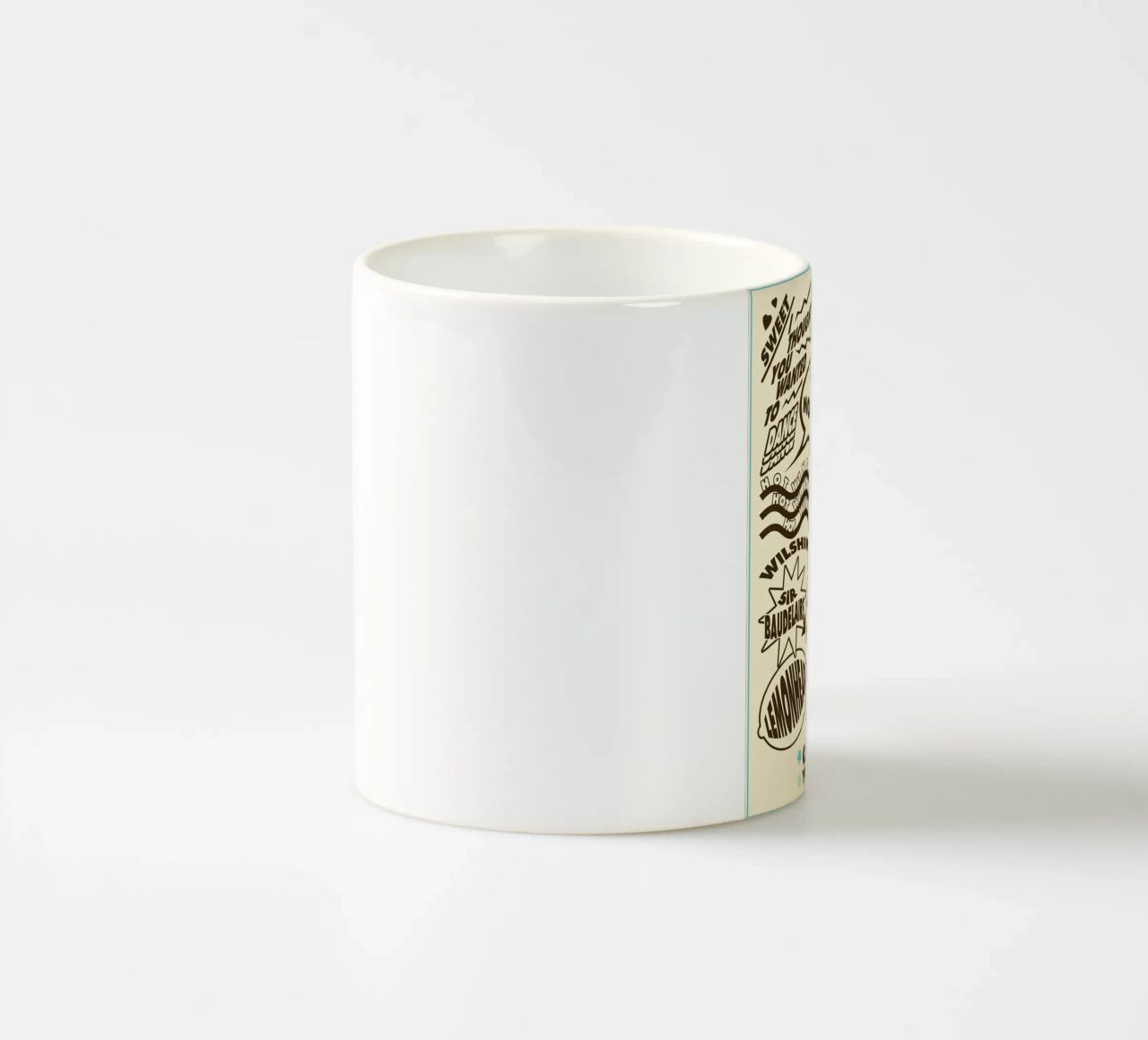 Call Me If You Get Lost Other Version ceramic mug by edanfargol