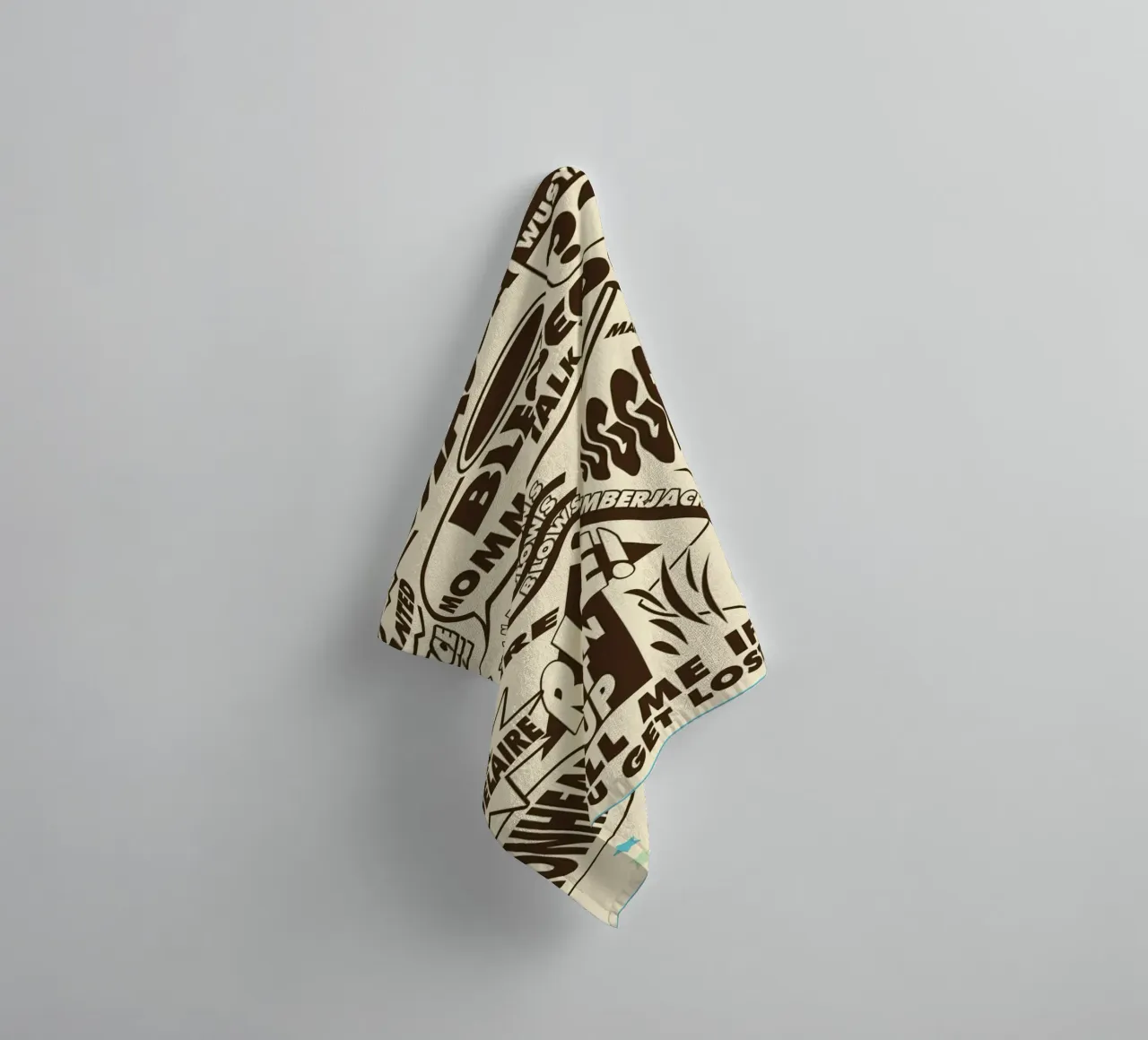 Call Me If You Get Lost Other Version asciugamano da bagno da edanfargol