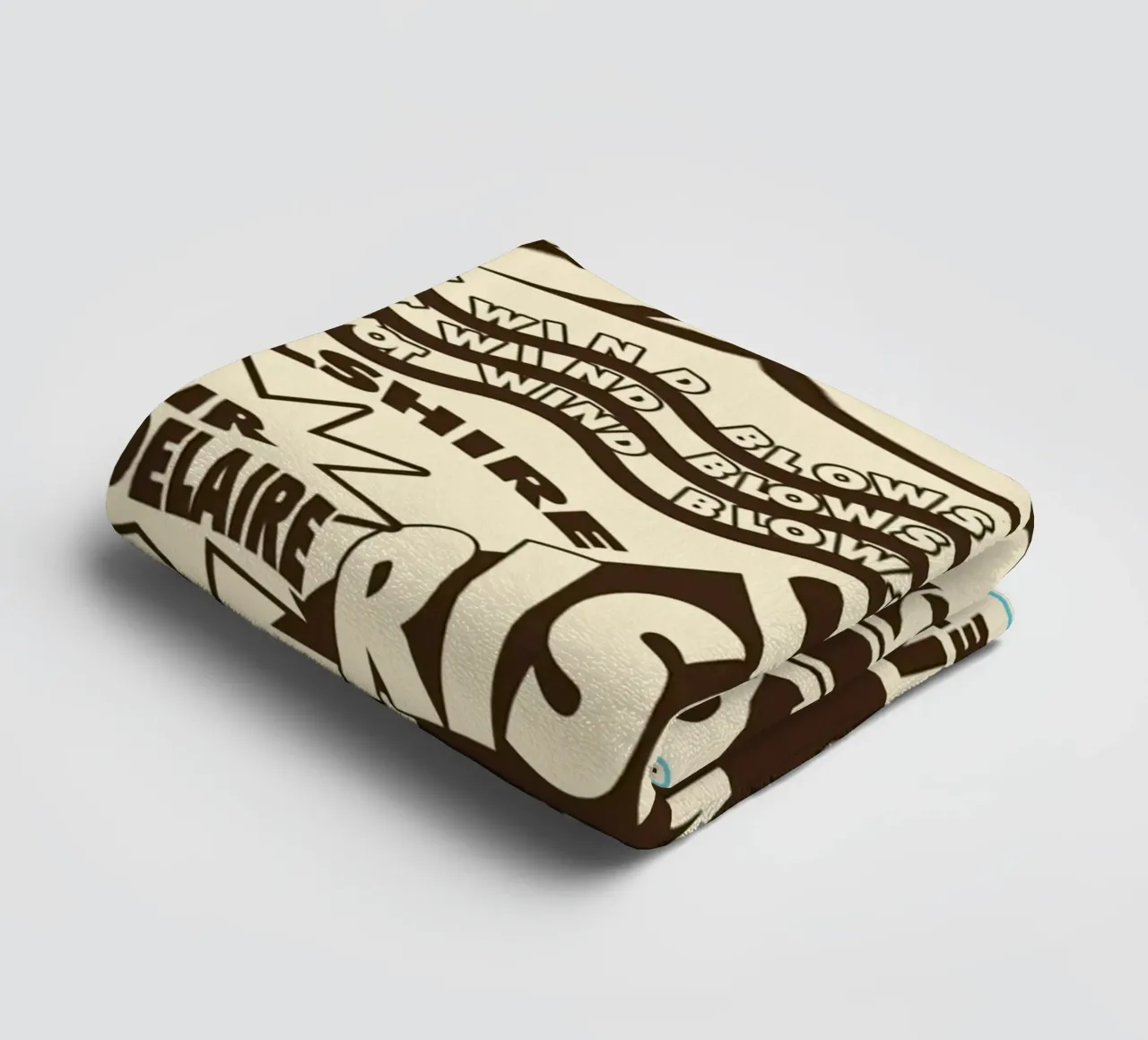 Call Me If You Get Lost Other Version towel by edanfargol