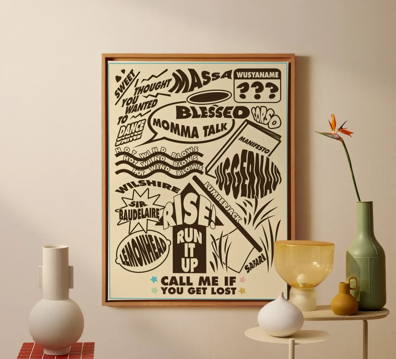 Call Me If You Get Lost Other Version toile de edanfargol