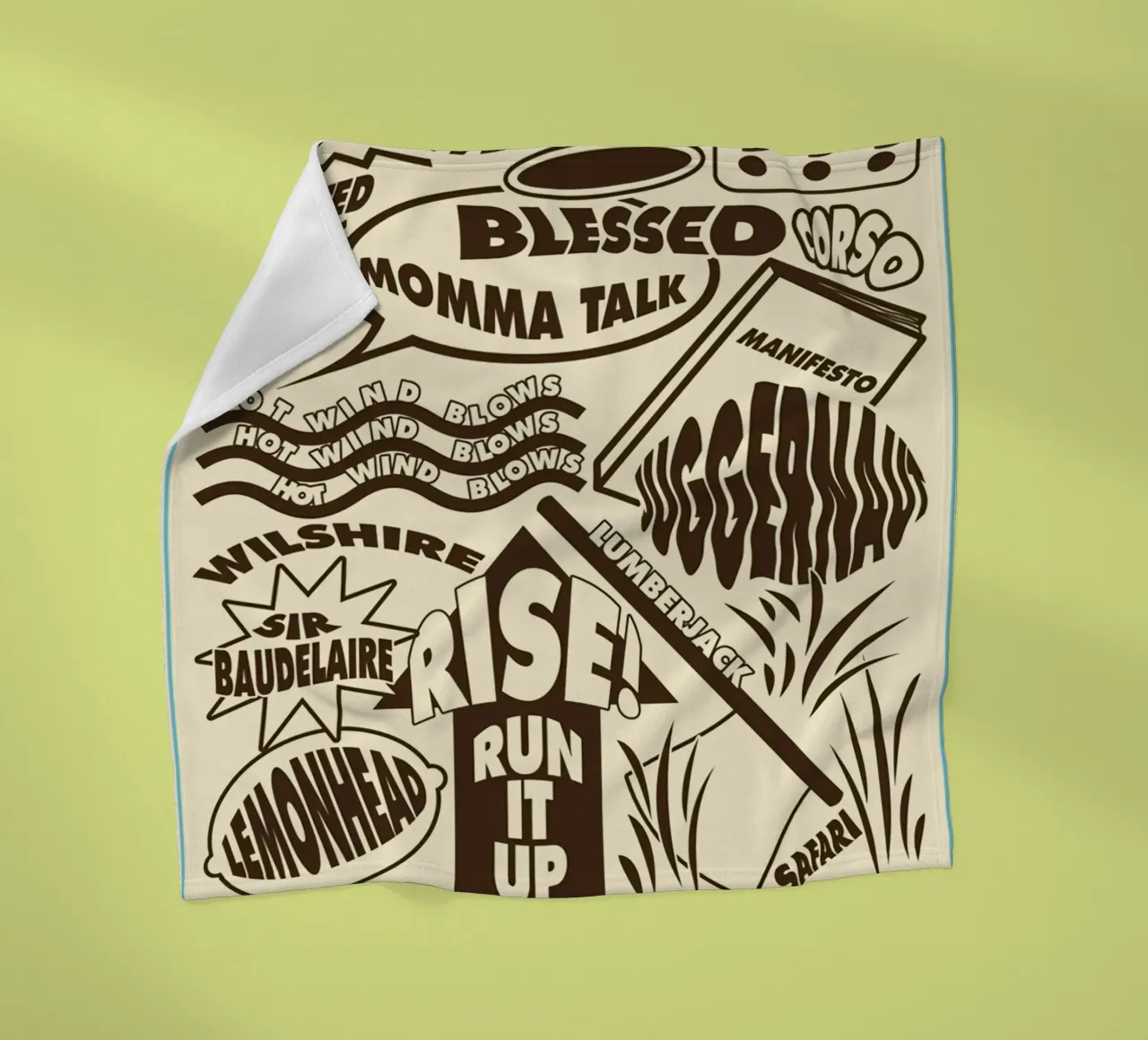 Call Me If You Get Lost Other Version coperta in pile da edanfargol