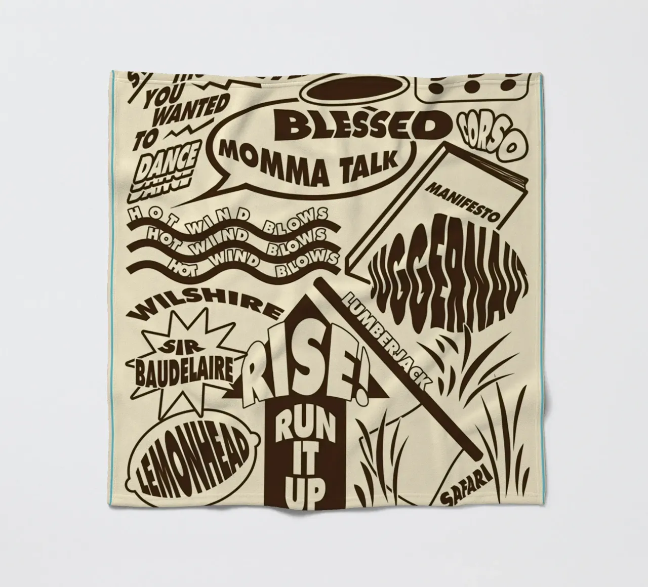 Call Me If You Get Lost Other Version Fleecedecke von edanfargol