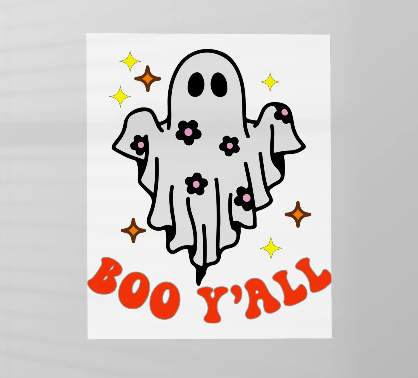 boo y all funny halloween pellicola backlit da ersanim