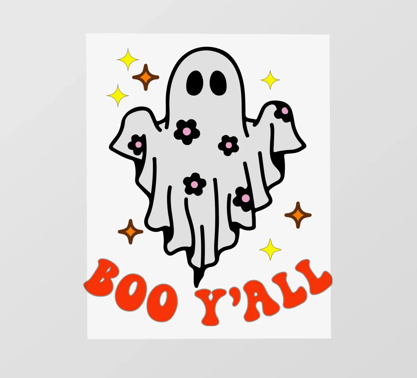 boo y all funny halloween pellicola backlit da ersanim