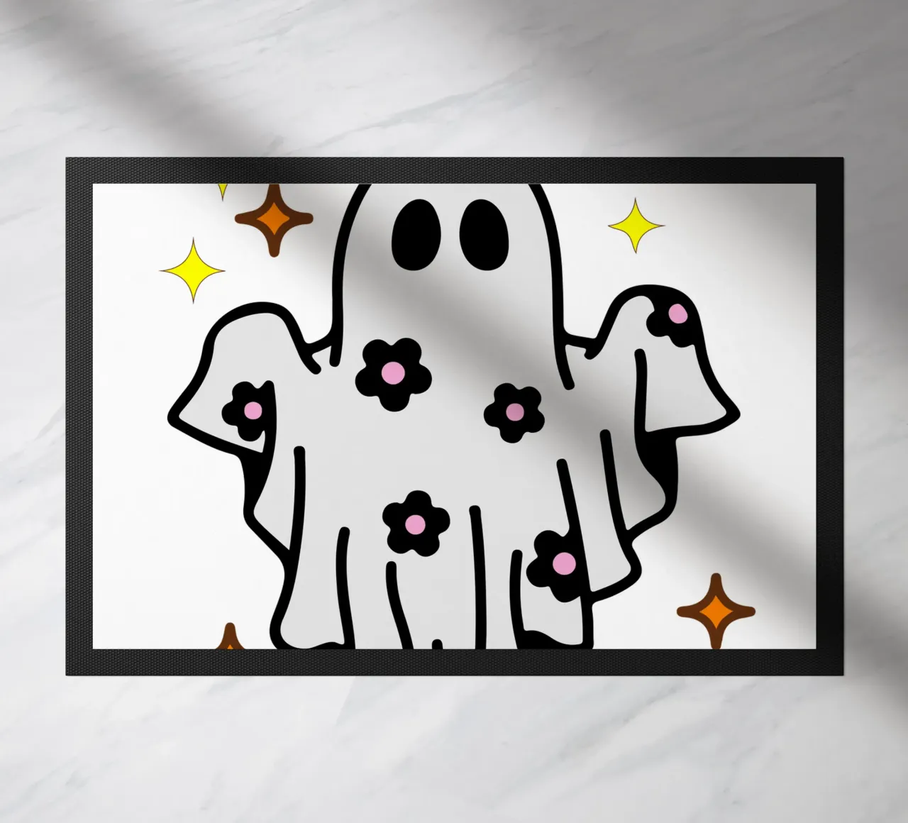 boo y all grappig halloween deurmat van ersanim