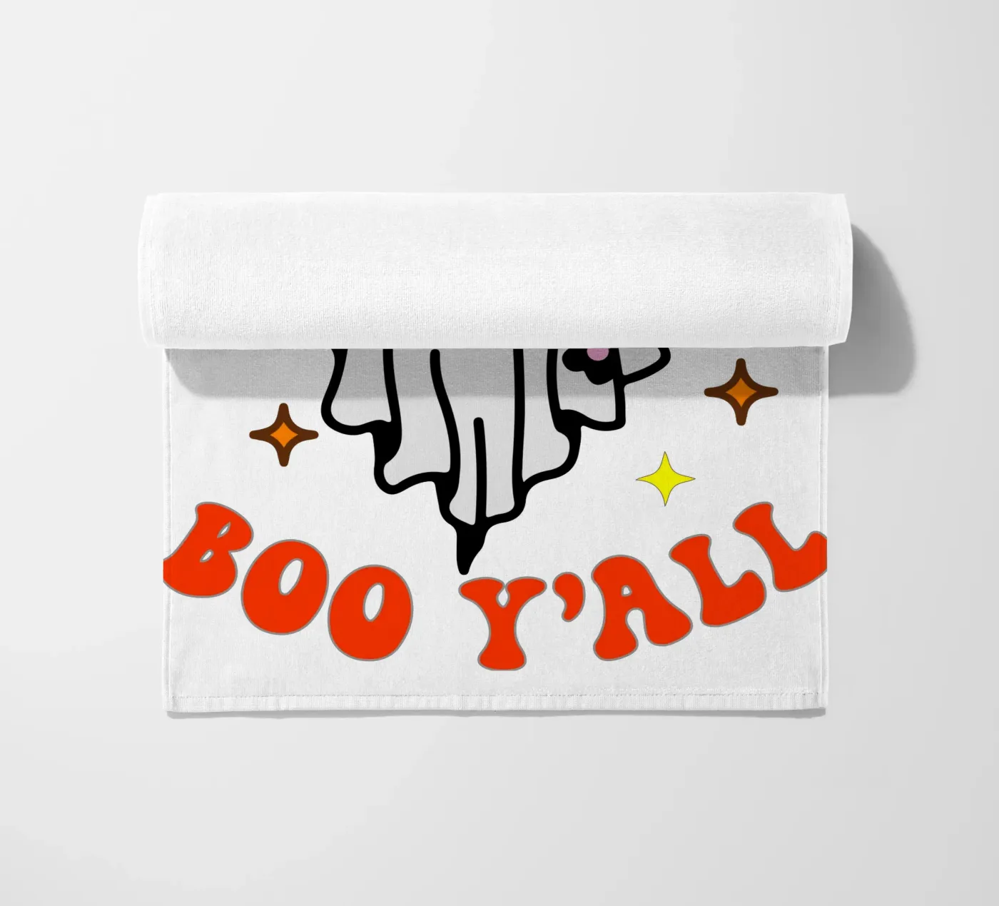 boo y all funny halloween Strandtuch von ersanim