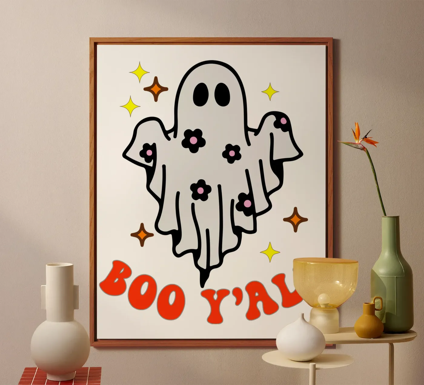 boo y all funny halloween pannello forex da ersanim