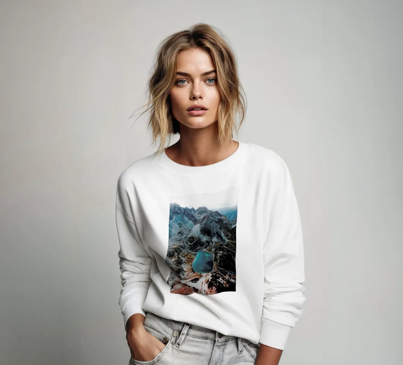 Alps Edition 2 Sweatshirt von Sebastian Hilgetag