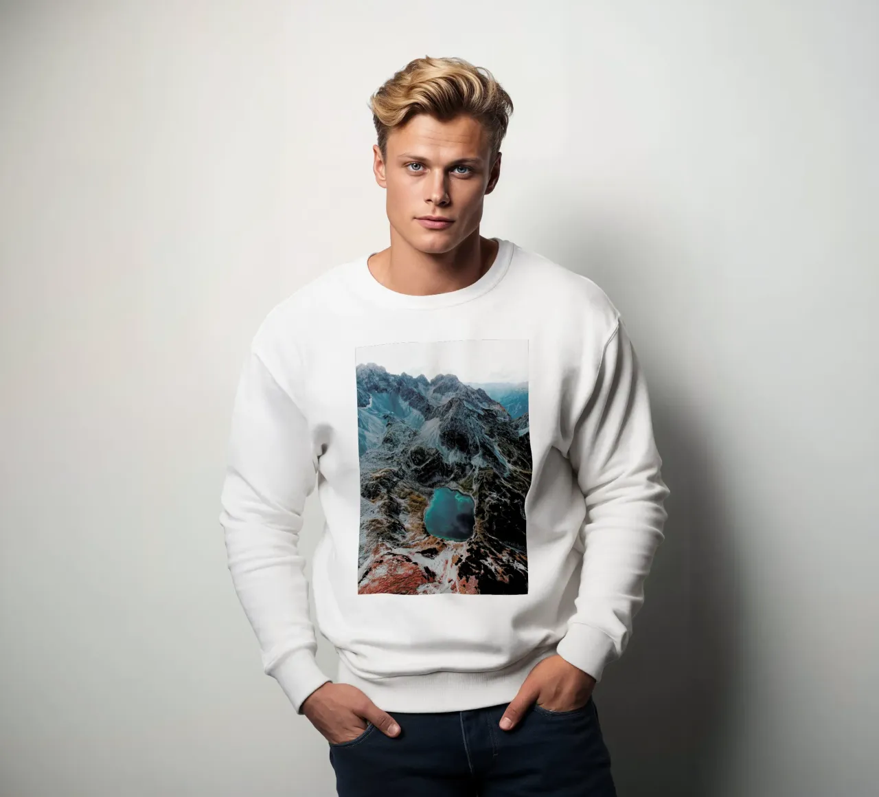 Alps Edition 2 Sweatshirt von Sebastian Hilgetag