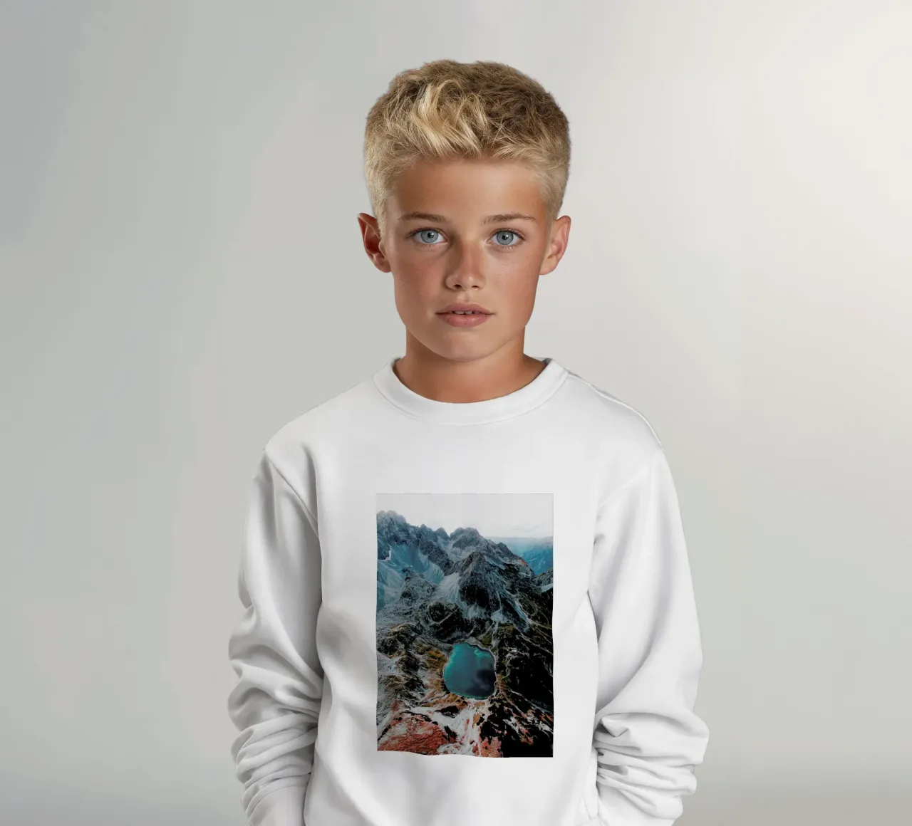 Alps Edition 2 felpa bambino da Sebastian Hilgetag