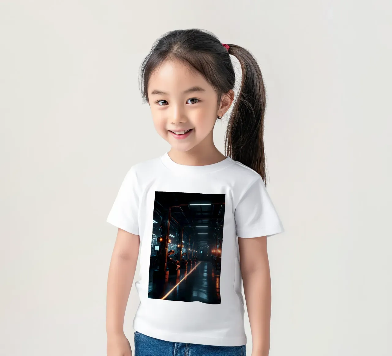 automated factory kids t-shirt by van hellen