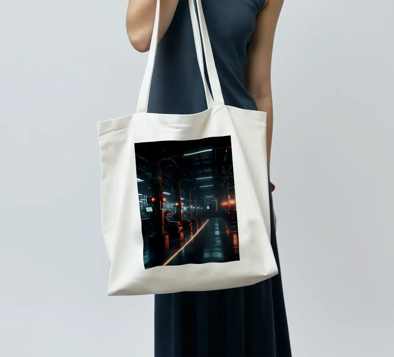 fabbrica automatizzata borsa in juta da van hellen