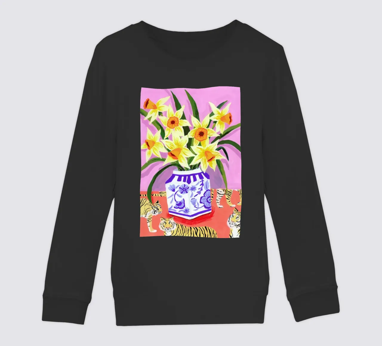 Daffodils felpa bambino da Sarah Gesek