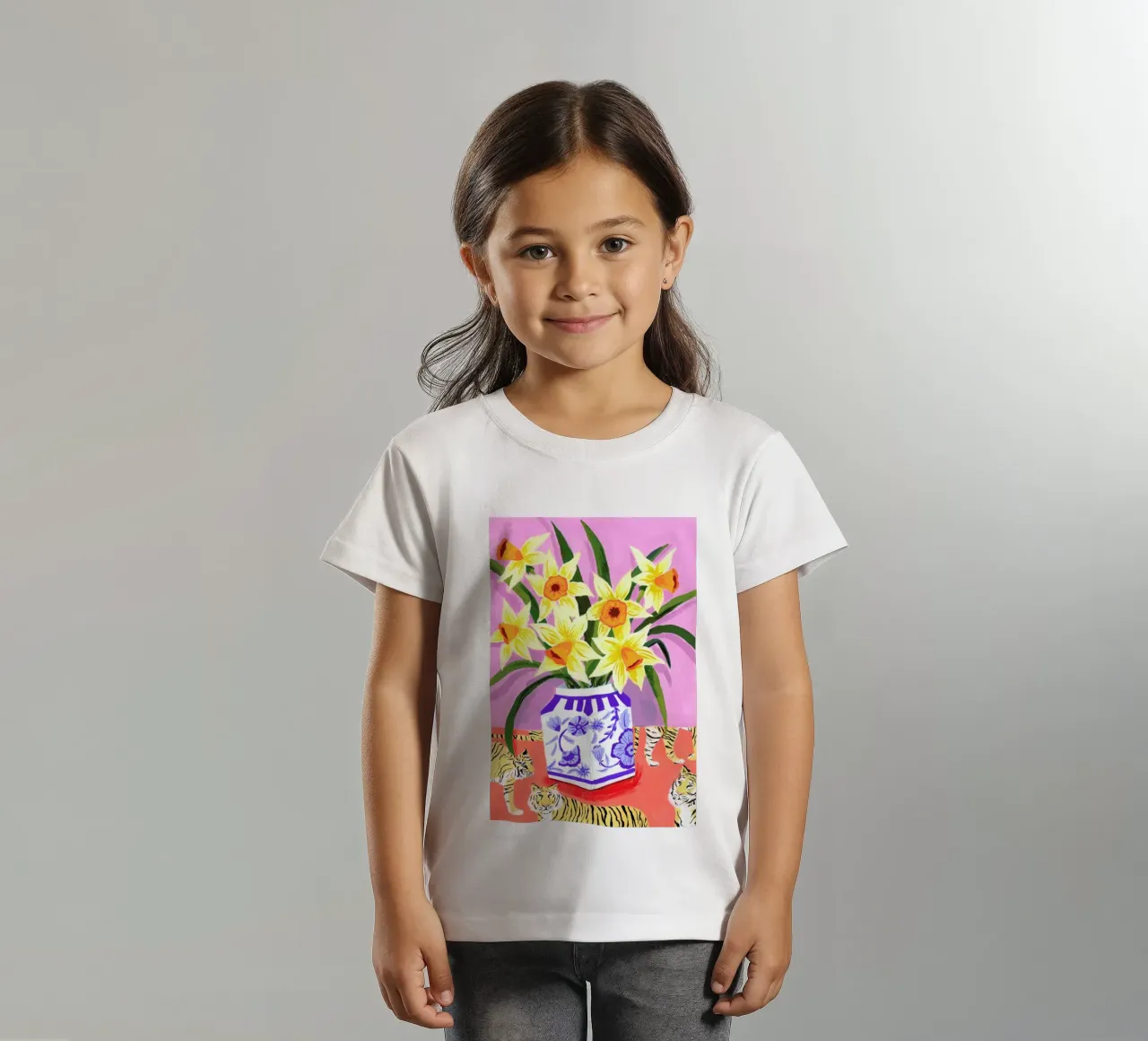 Daffodils t-shirt bambini da Sarah Gesek