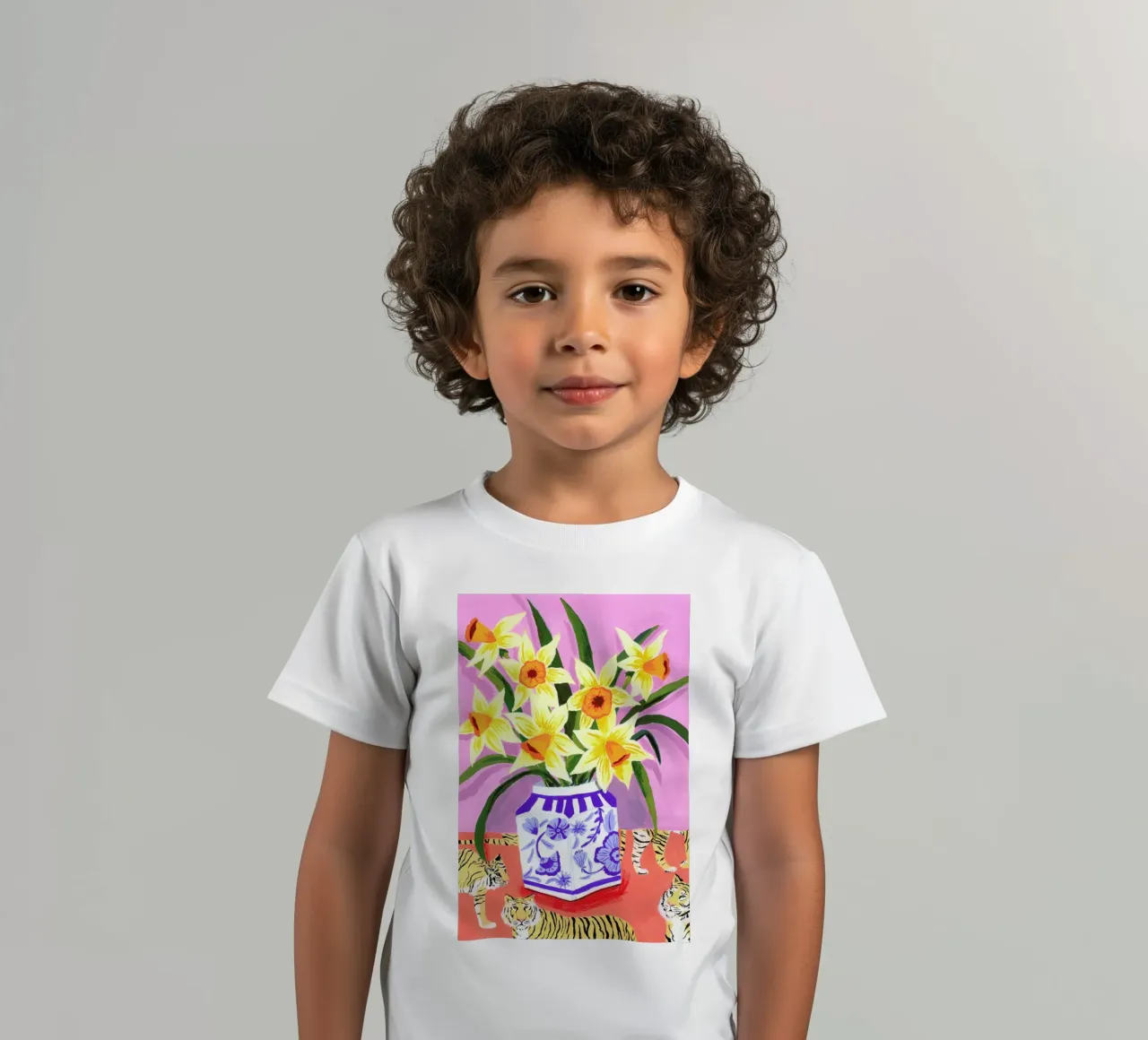 Daffodils t-shirt bambini da Sarah Gesek