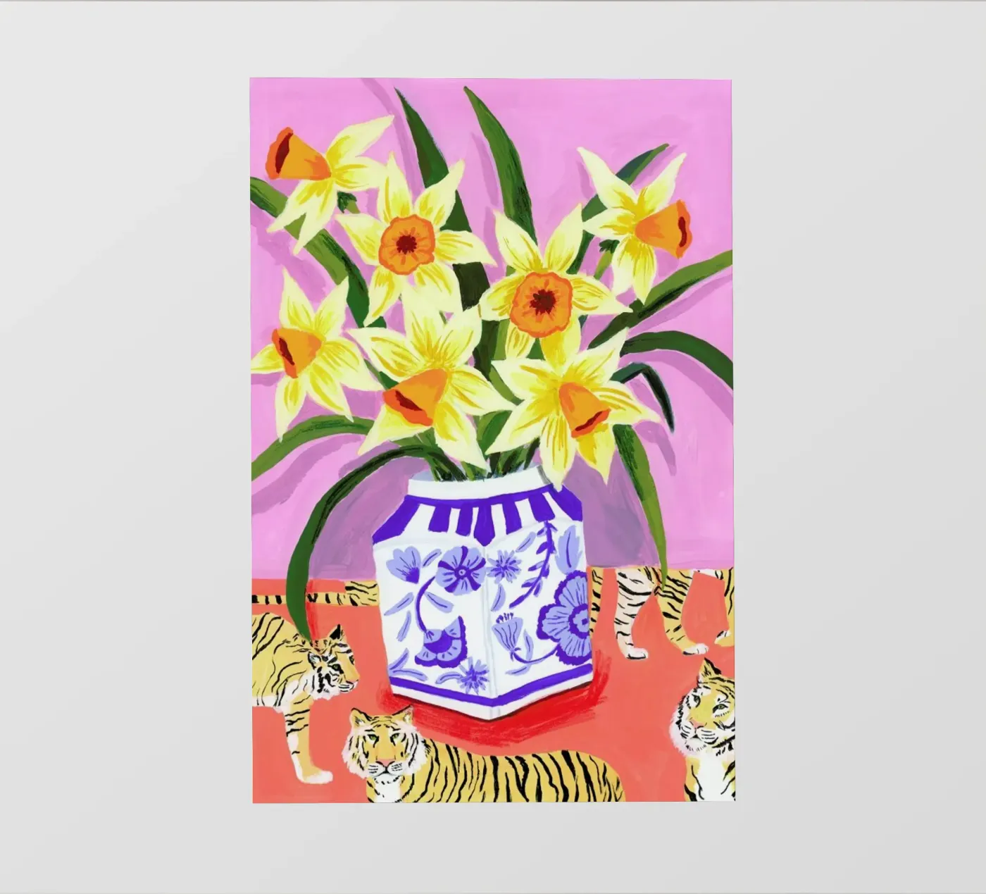 Daffodils pellicola backlit da Sarah Gesek