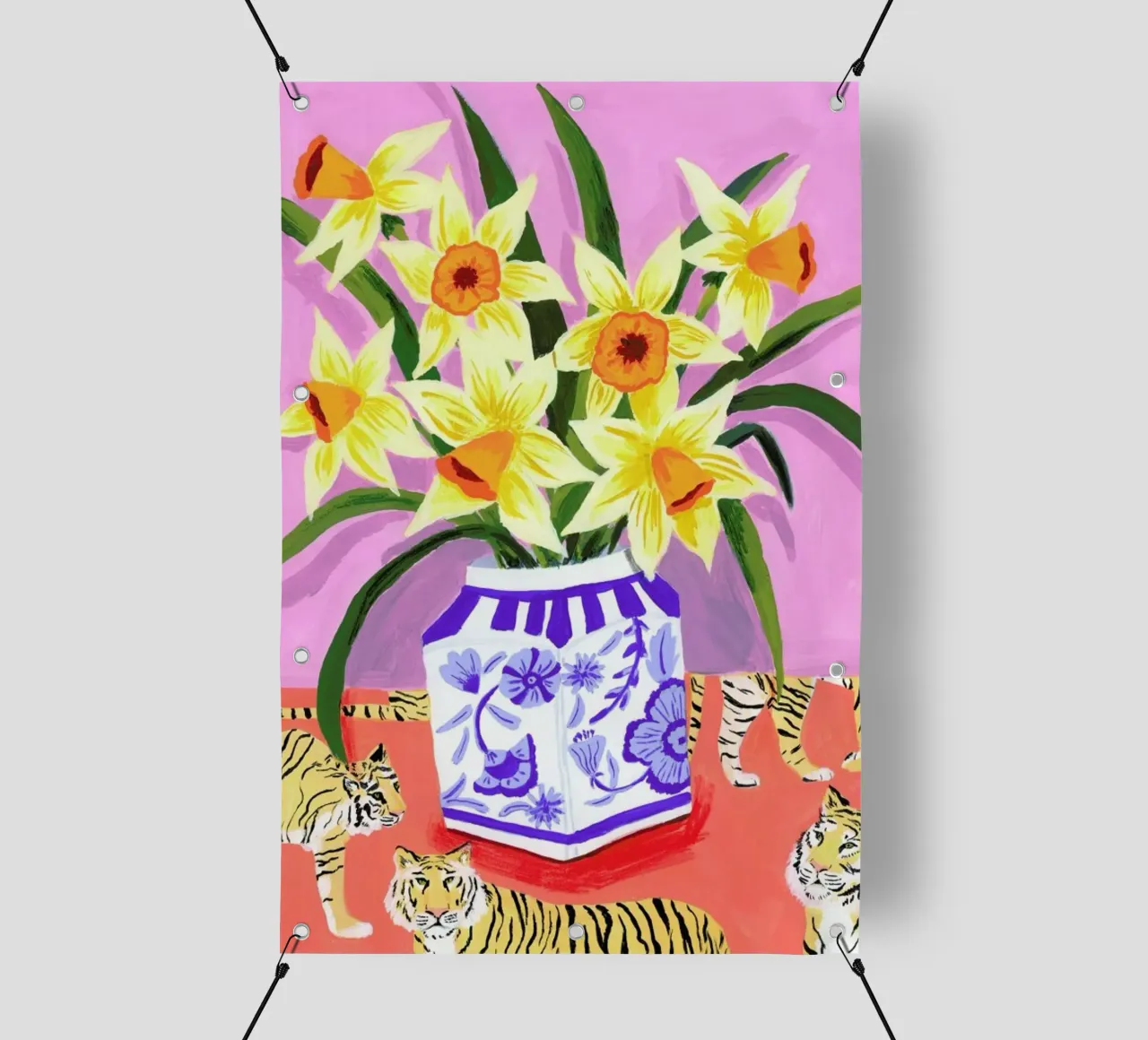 Daffodils telo in pvc da Sarah Gesek