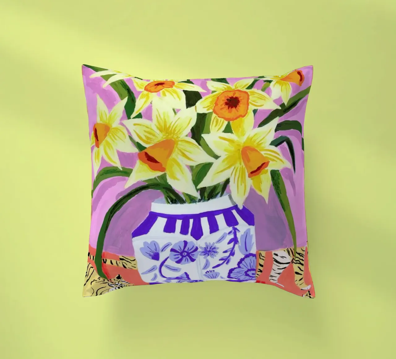 Daffodils cuscino da Sarah Gesek