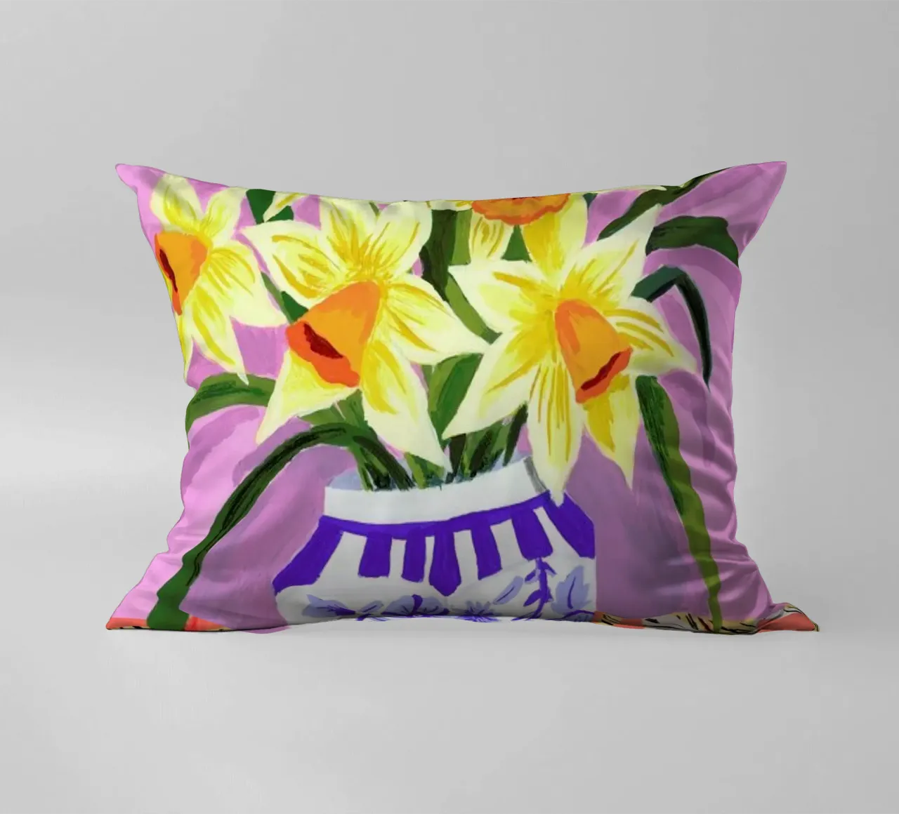 Daffodils cuscino da Sarah Gesek