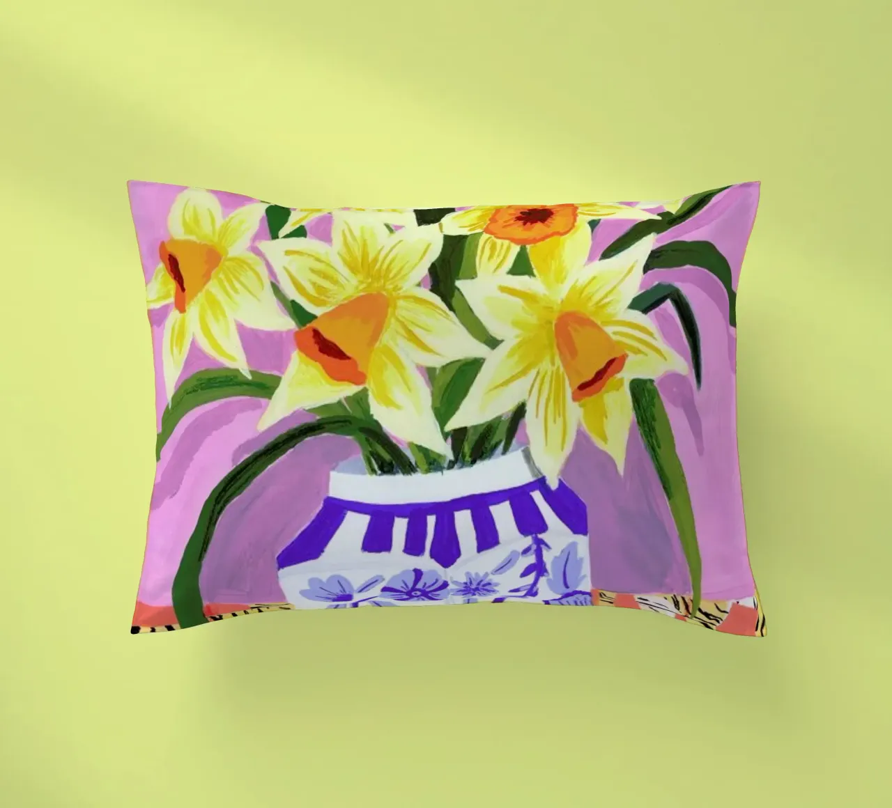 Daffodils cuscino da Sarah Gesek