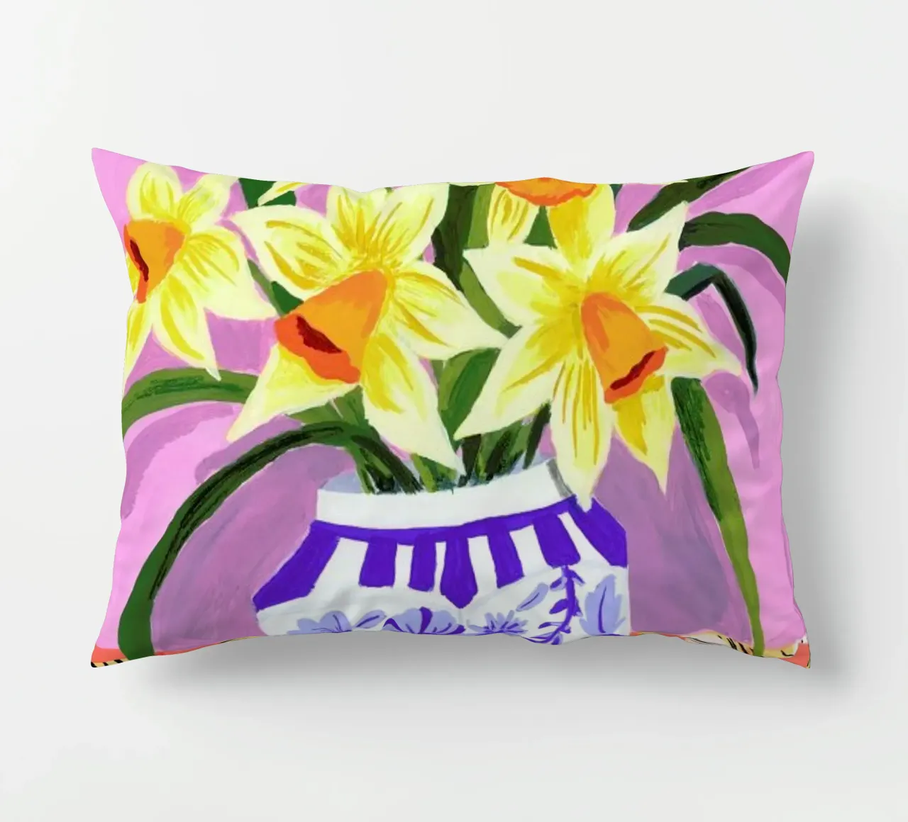 Daffodils cuscino da Sarah Gesek