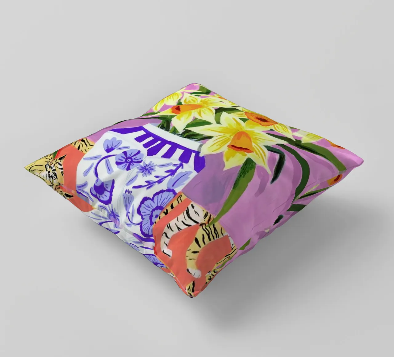 Daffodils cuscino da Sarah Gesek