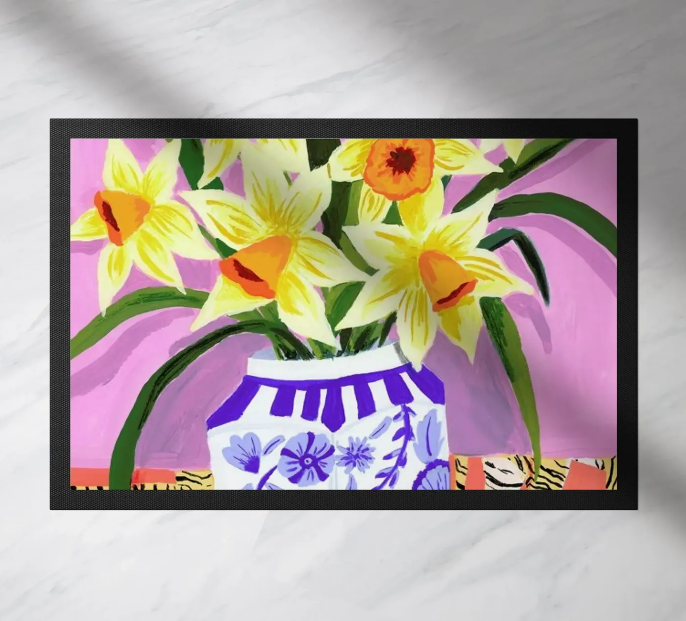 Daffodils paillasson de Sarah Gesek