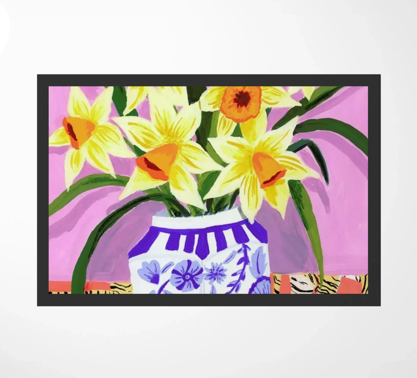 Daffodils paillasson de Sarah Gesek