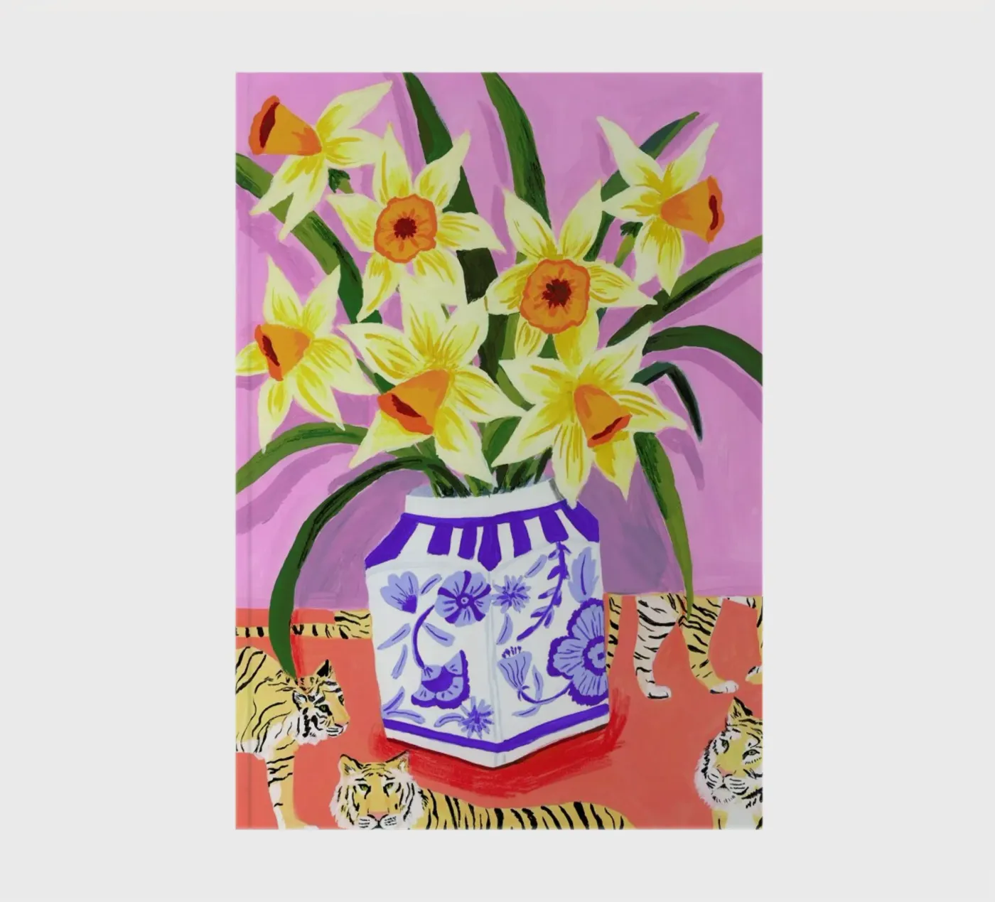 Daffodils notebook by Sarah Gesek