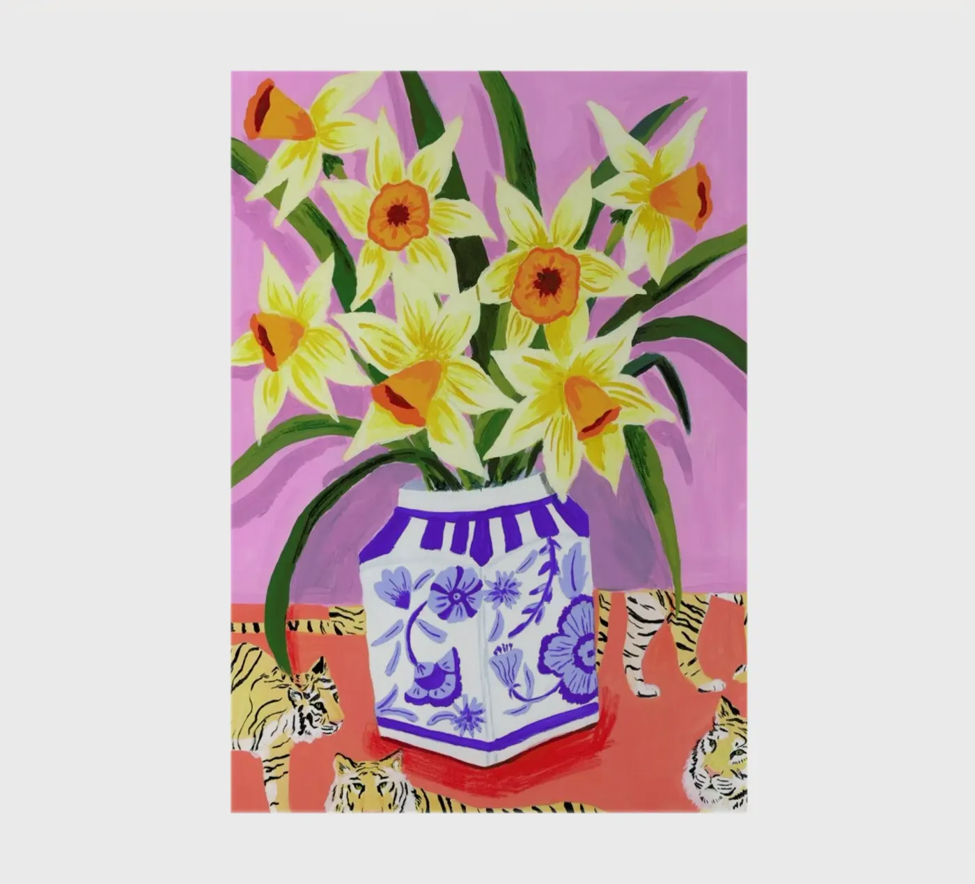 Daffodils notebook by Sarah Gesek