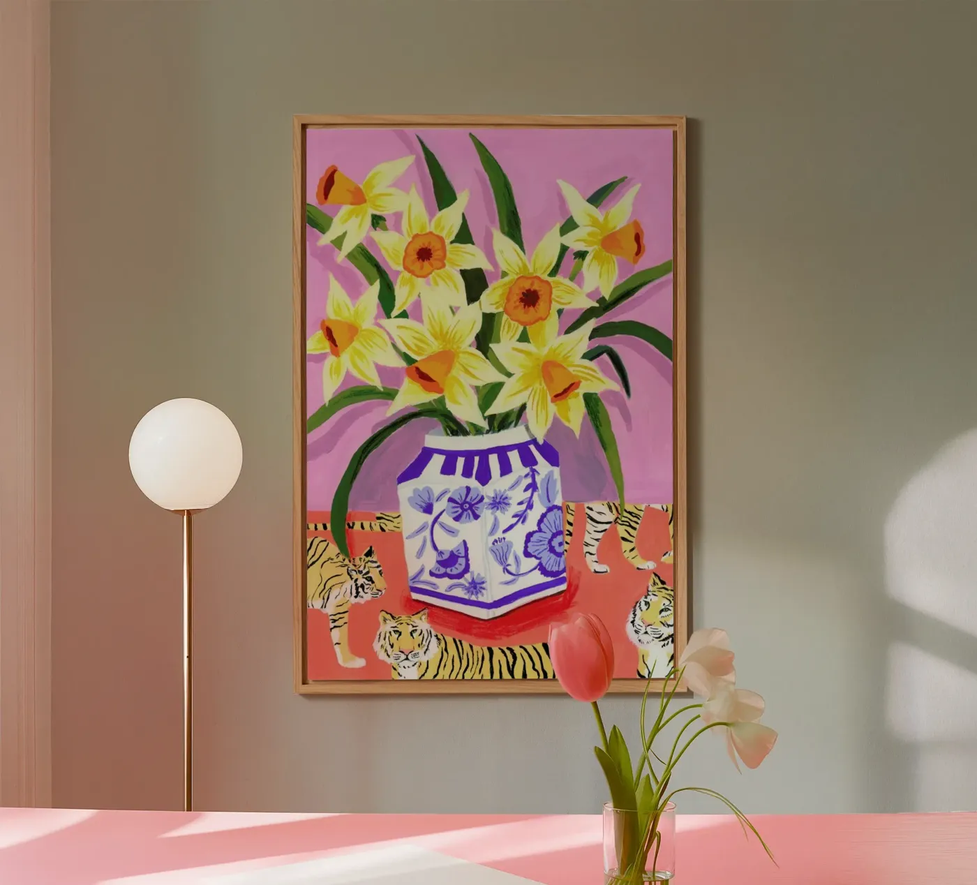 Daffodils alluminio dibond da Sarah Gesek