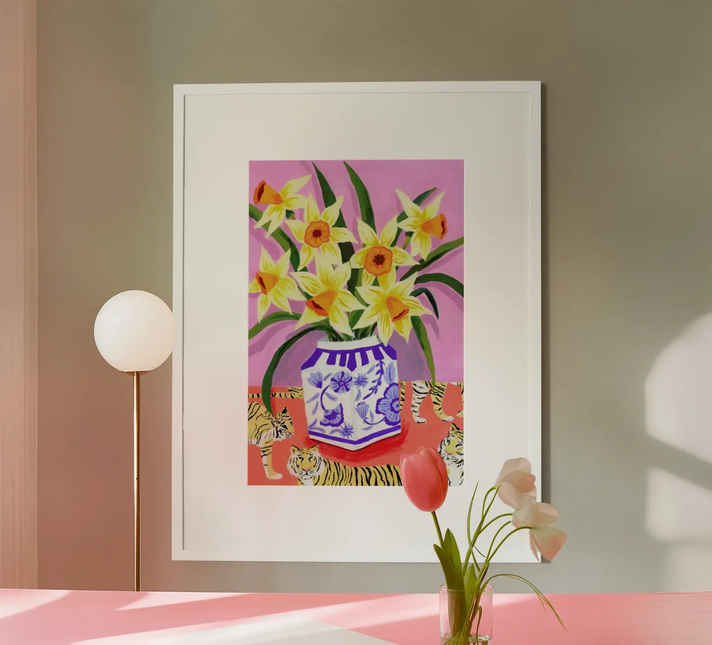 Daffodils poster de Sarah Gesek